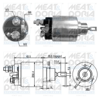 Solenoid Switch, starter